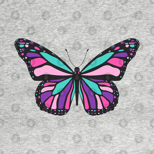 Thyroid Cancer Butterfly by yourparadigmdesign